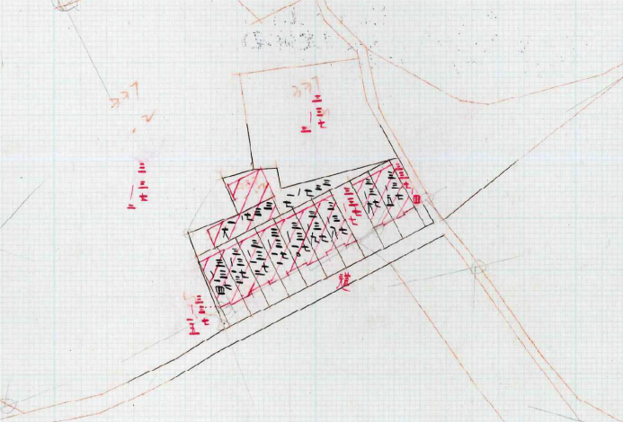 圖2 本案建物87年11月24日建物測量原圖