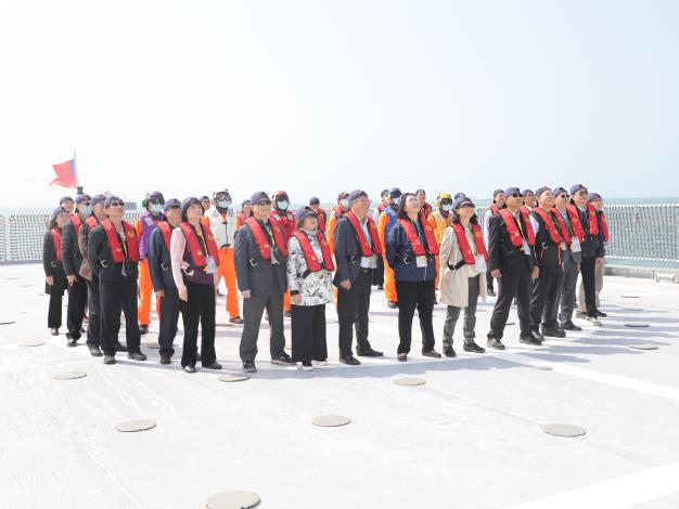 內政及族群委員會巡察海巡署嘉義艦艇運作情形