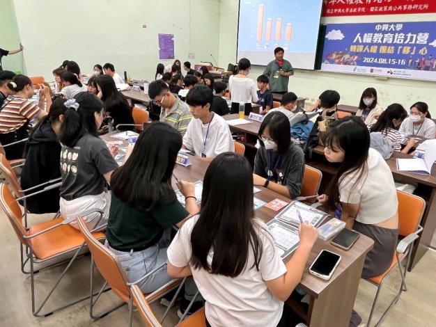 學員透過桌遊體驗移工所可能遇到的困境