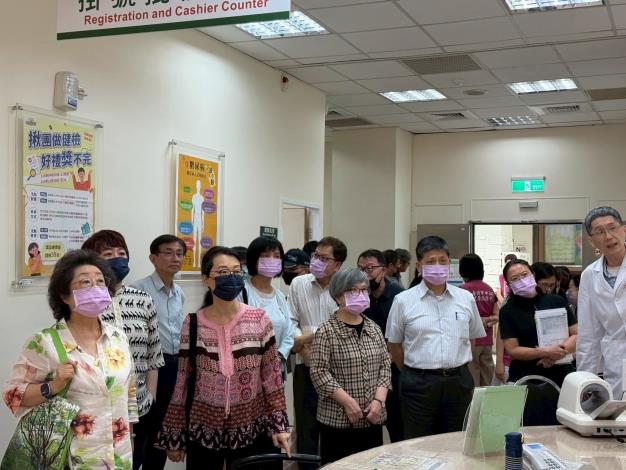 監察院社會福利及衛生環境委員會114年6月20日實地巡察臺北市中山區健康服務中心，關注慢性病防治業務