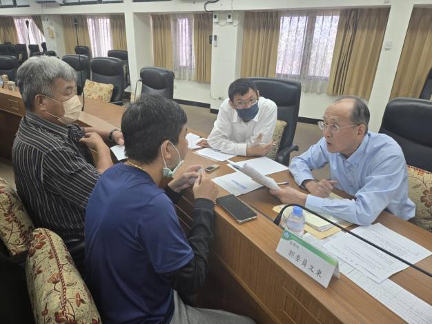 監察委員郭文東於澎湖縣政府受理人民及團體陳情