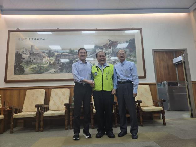 監察委員陳景峻、郭文東拜會澎湖縣縣長陳光復