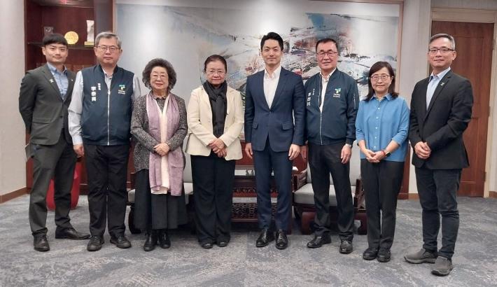 監察委員田秋堇、范巽綠於114年11月3日拜會臺北市市長蔣萬安