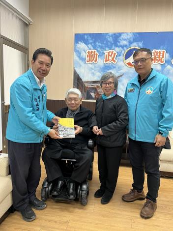 114年11月26日監察委員王榮璋、蘇麗瓊巡察金門縣，拜會縣長陳福海，關切縣政發展