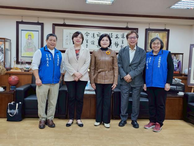 監察委員林郁容、葉大華拜會雲林縣長張麗善