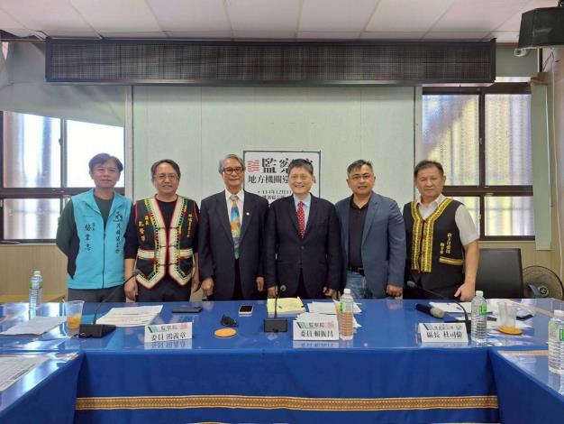 監察委員賴振昌、鴻義章，巡察瞭解114年侵台之丹娜絲、楊柳等颱風，高雄山區之災情及復原情形