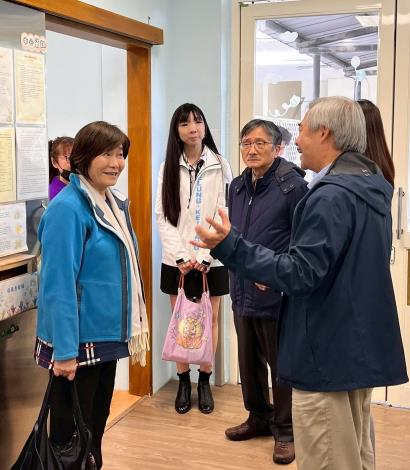 監察委員紀惠容、賴鼎銘114年12月15日實地巡察七堵區公私協力托嬰中心