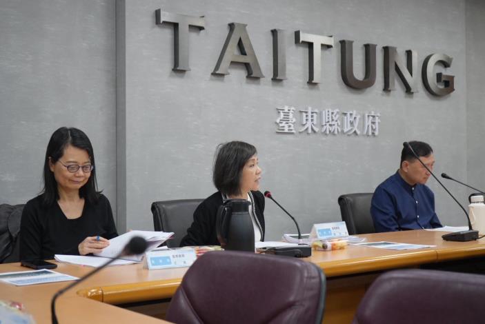 監察委員葉宜津、王美玉，巡察臺東縣政府