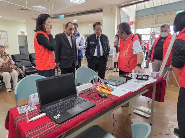 監察委員實地巡察仁愛鄉衛生所，關心醫療資源量能