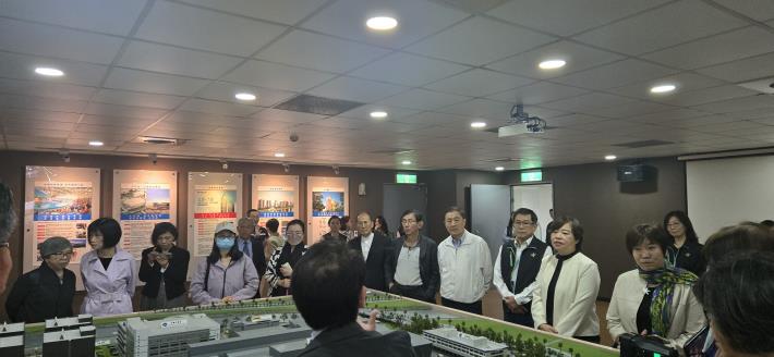 監察院交通及採購委員會巡察桃園航空自由貿易港區