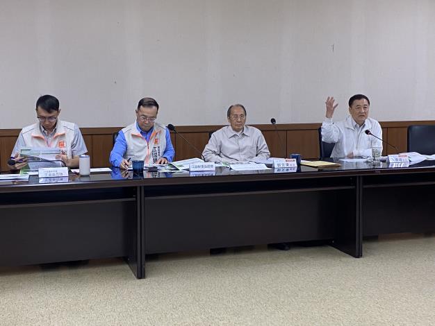 監察委員郭文東、陳景峻115年3月13日於屏東縣政府聽取專題簡報