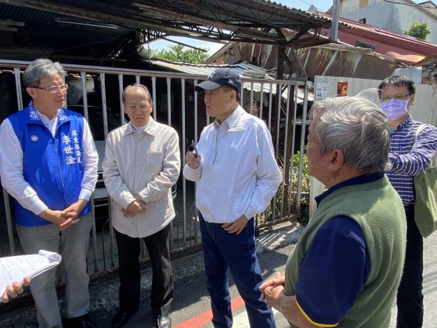 監察委員郭文東、陳景峻115年3月13日巡察東望樓，實地瞭解文化建物現況及保存