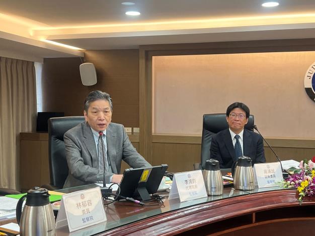 監察院代理院長於座談會中致詞