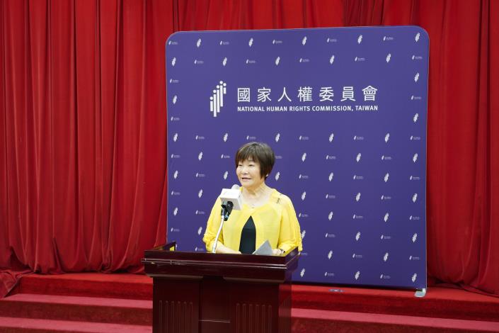 國家人權委員會副主委紀惠容致開場詞