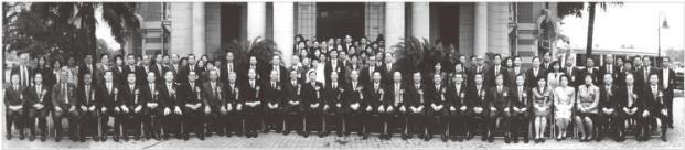 民國88年2月　第3屆監察委員就職典禮照片。