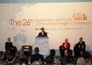 2011年中華民國臺北 監察院100年3月23日至26日首次主辦國際監察組織（IOI）「第26屆澳紐及太平洋地區（APOR）監察使年會」。