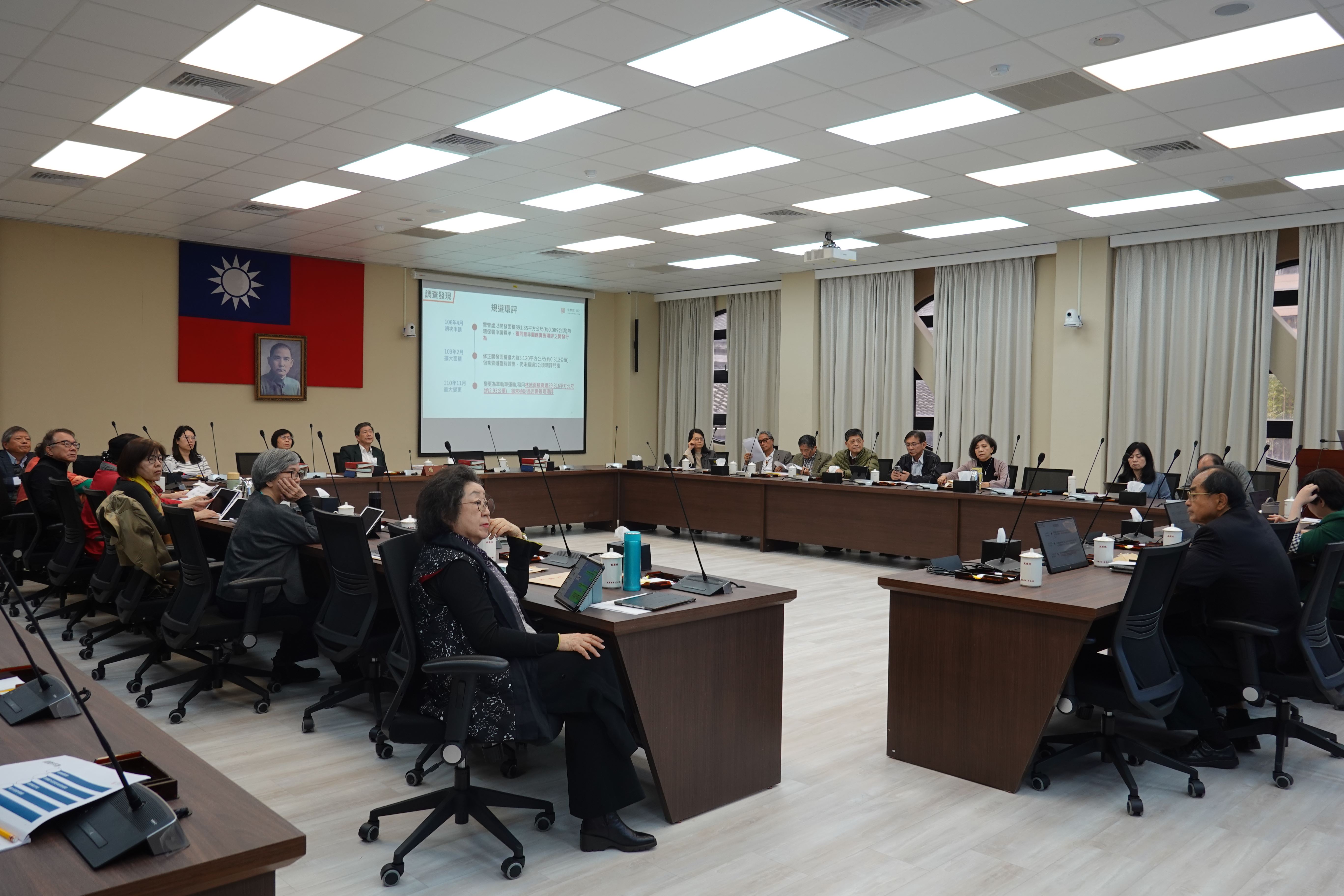 the Control Yuan Committees