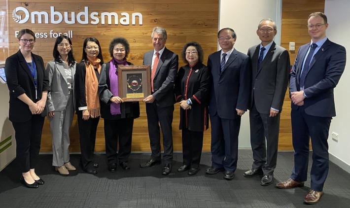 The CY Delegation visits the Office of the Ombudsman in New Zealand