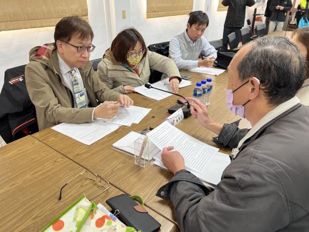 Control Yuan Members received people’s complaints at Kinmen County Government, 2025.01.10