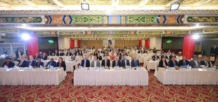 Participants of the International Seminar on Human Rights on September 4, the second day of the 37th APOR Conference, pictured from the stage