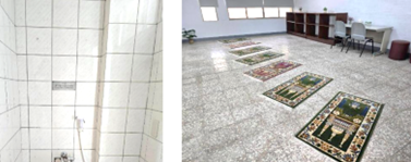 Kun Shan University’s prayer room and ablution facilities (July 24, 2026)