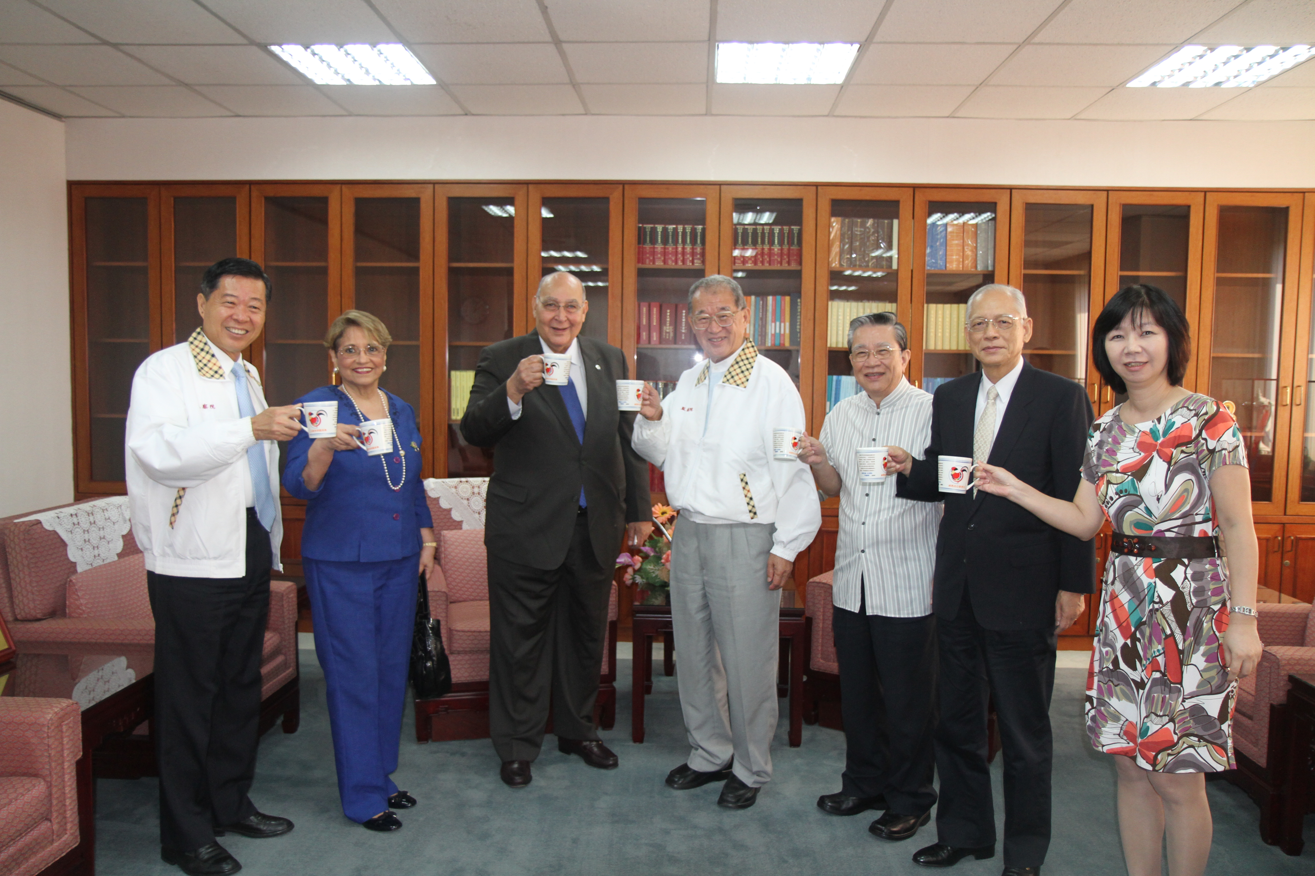 President Wang Meets with President of the Honduran Superior Court of Audit Mr. Miguel Mejia